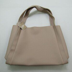 Ulta Beauty Medium Tote Bag Brown Pebbled Magnetic Close Double Handles NWT